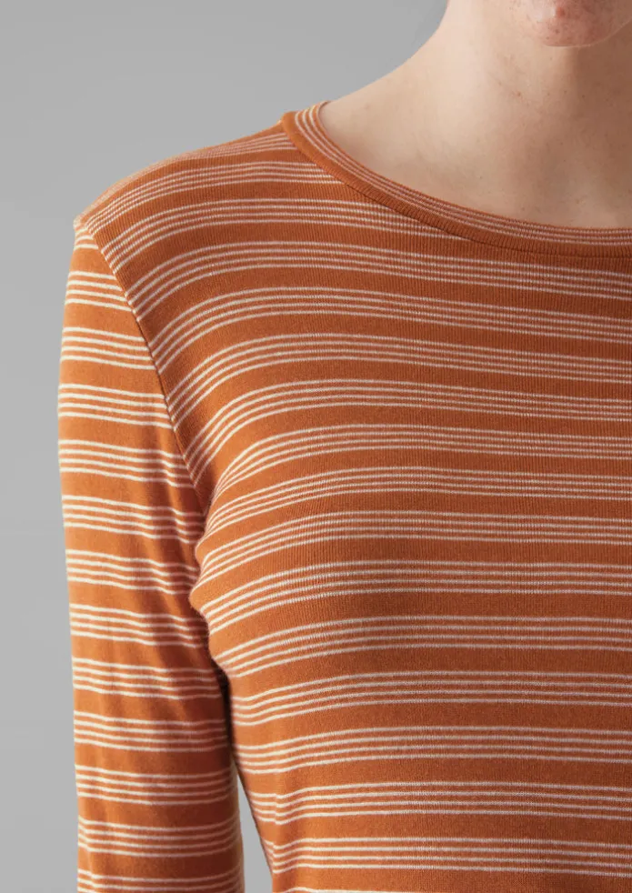 Agnes Stripe Wool Lyocell Tee
