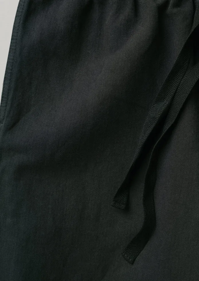 Alfie Garment Dyed Herringbone Trousers