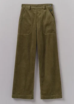 Annie Organic Cord Full Length Trousers