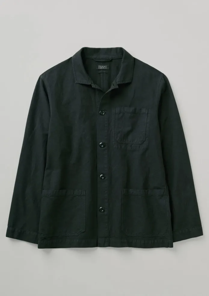 Arlo Garment Dyed Herringbone Jacket
