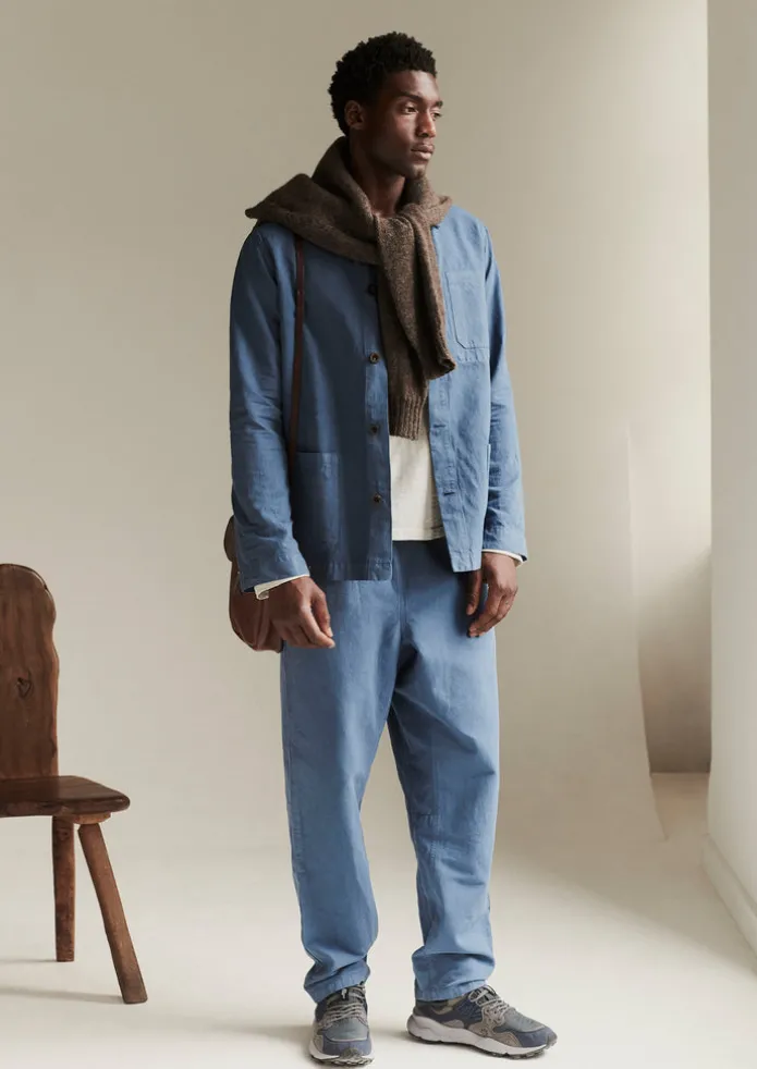 Arlo Garment Dyed Herringbone Jacket