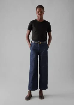 Ashley Organic Cropped Jeans