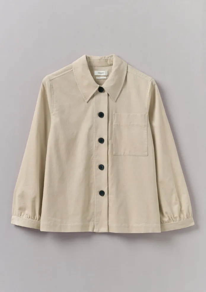 Baya Patch Pocket Organic Cord Shirt