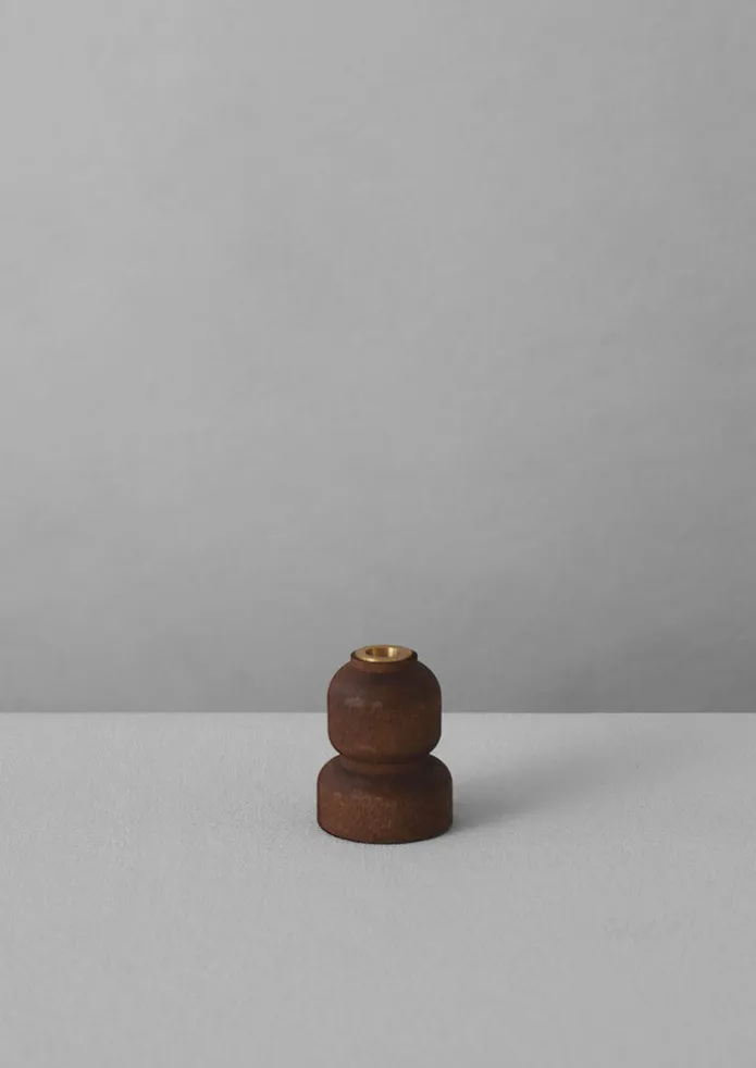 Beechwood Slim Dinner Candle Holder Set