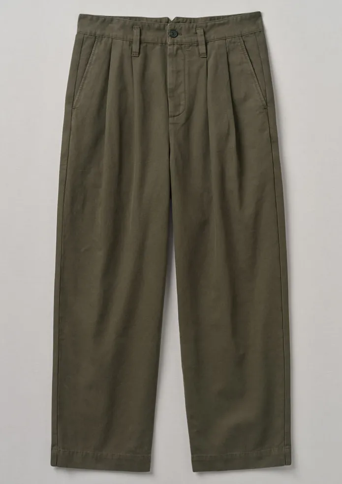 Bill Cotton Wide Leg Trousers