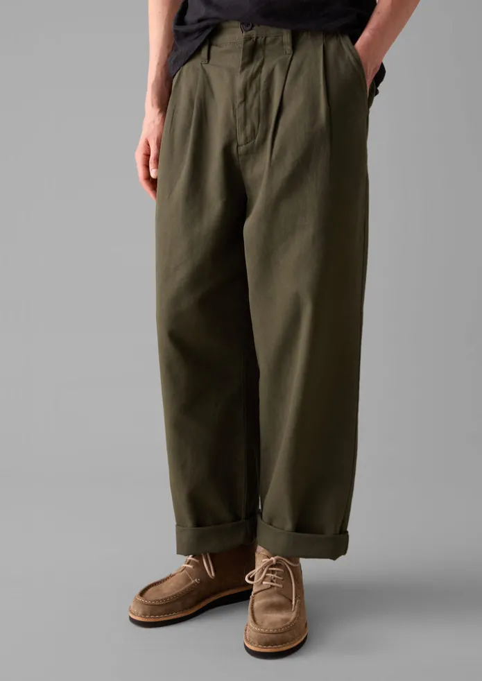 Bill Cotton Wide Leg Trousers