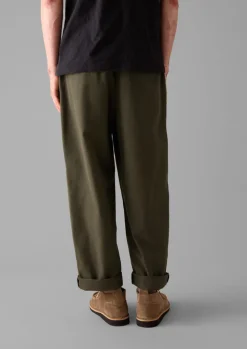 Bill Cotton Wide Leg Trousers