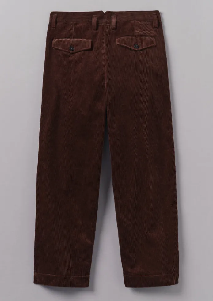 Bill Organic Cord Wide Leg Trousers