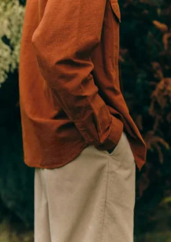 Bill Organic Cord Wide Leg Trousers