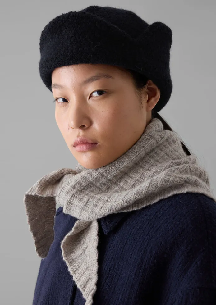 Cableami Wool Flight Hat