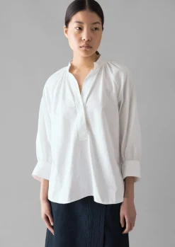 Catrin Cotton Oxford Easy Shirt