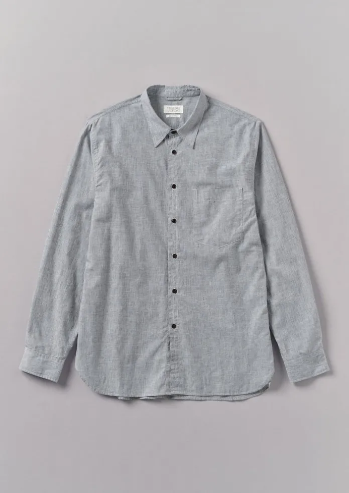 Chambray Cotton Linen Shirt