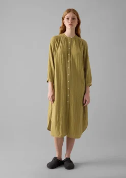 Crinkle Cotton Kaftan Nightdress