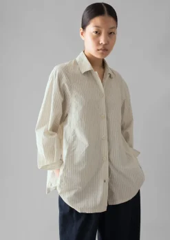 Dash Stripe Cotton Shirt