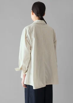 Dash Stripe Cotton Shirt