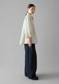 Dash Stripe Cotton Shirt