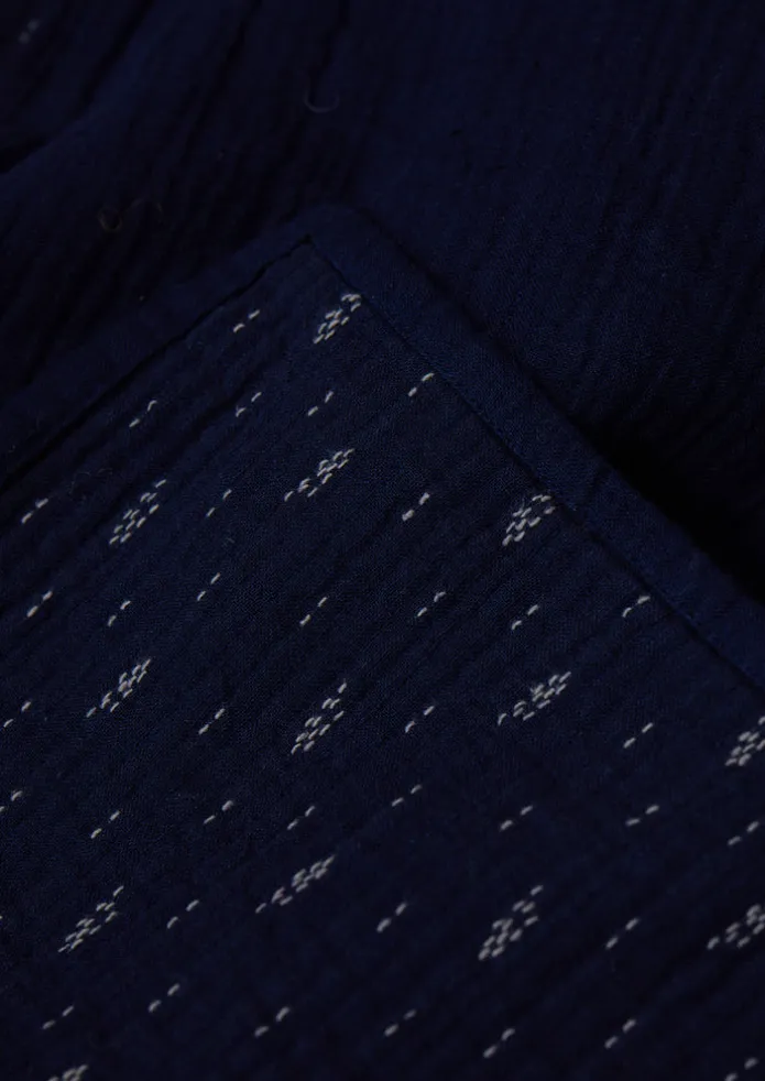 Dobby Stitch Cotton Throw