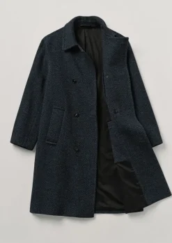 Double Breasted Wool Overcoat