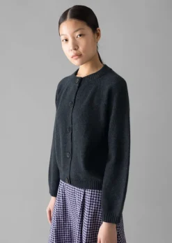 Eden Wool Cashmere Raglan Cardigan