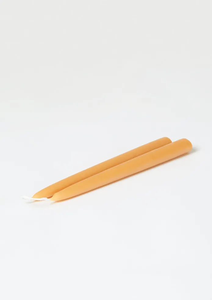 English Beeswax Dinner Candles
