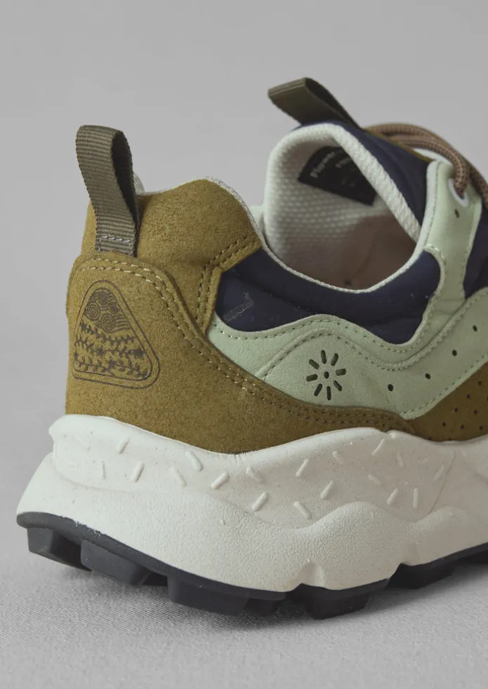 Flower Mountain Yamano Kaiso Panelled Trainers