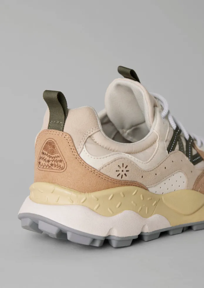 Flower Mountain Yamano Kaiso Panelled Trainers