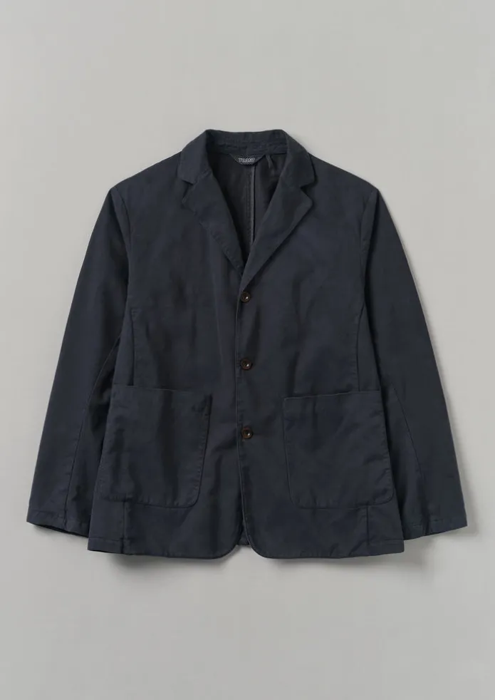 Garment Dyed Brushed Cotton Jacket