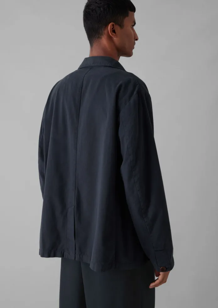 Garment Dyed Brushed Cotton Jacket
