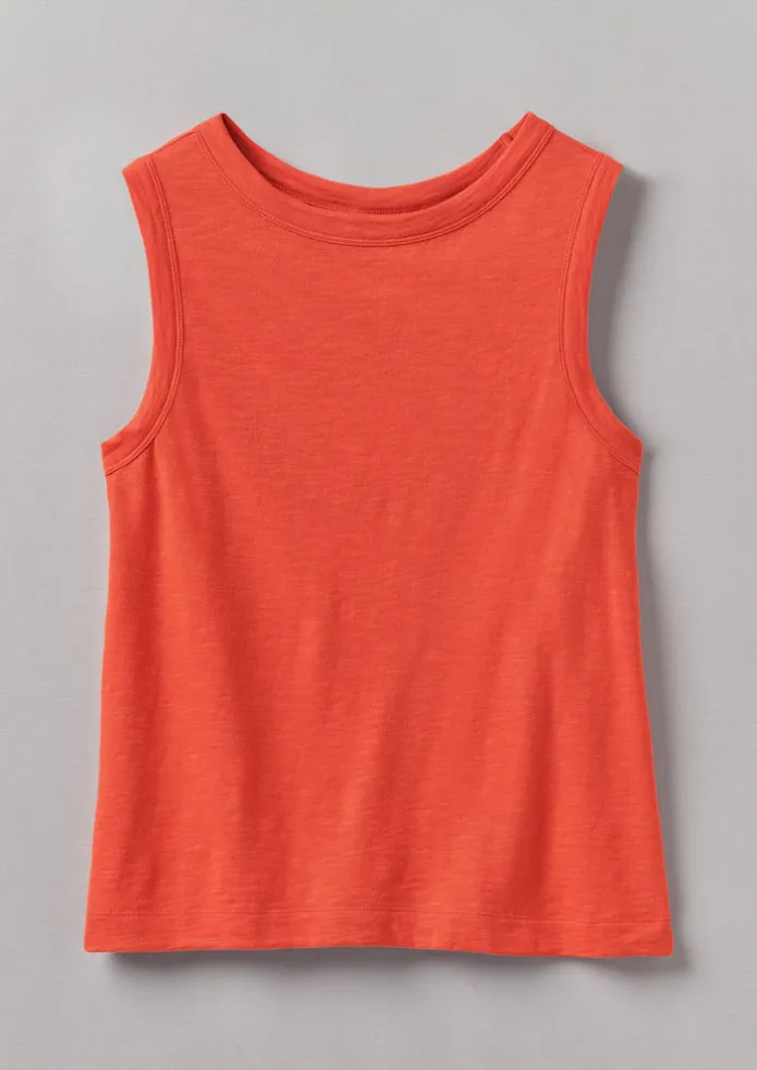 Garment Dyed Organic Cotton Tank Top