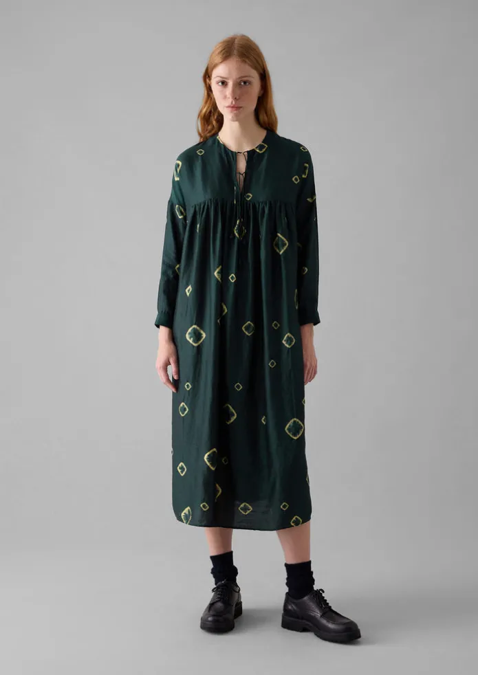 Hand Bandhini Silk Dress
