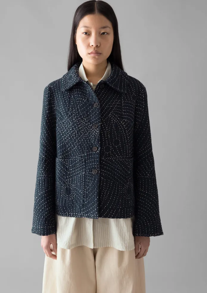 Hand Embroidered Kantha Jacket