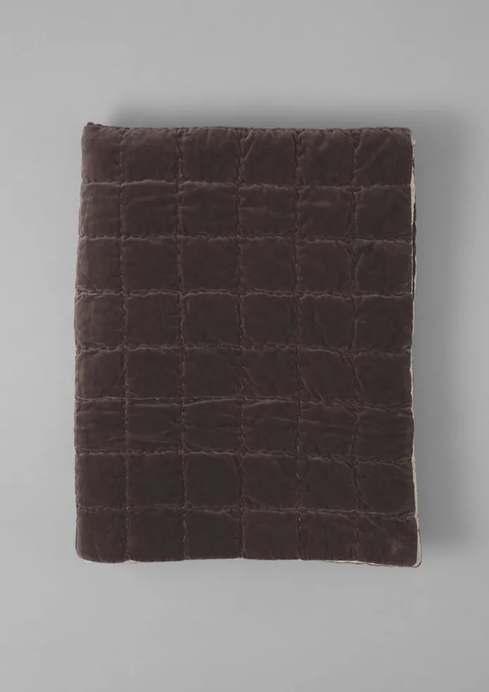 Hand Stitched Velvet Quilt
