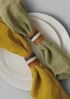 Hand Woven Iraca Napkin Rings