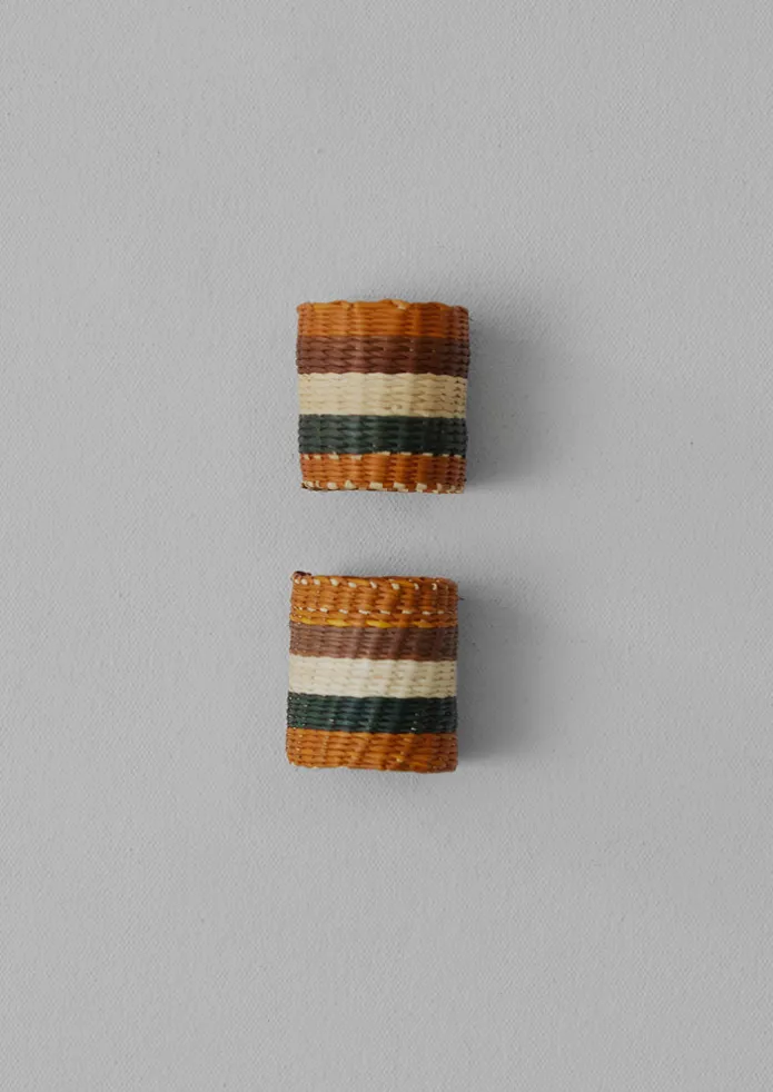 Hand Woven Iraca Napkin Rings