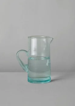 Handled Moroccan Glass Jug