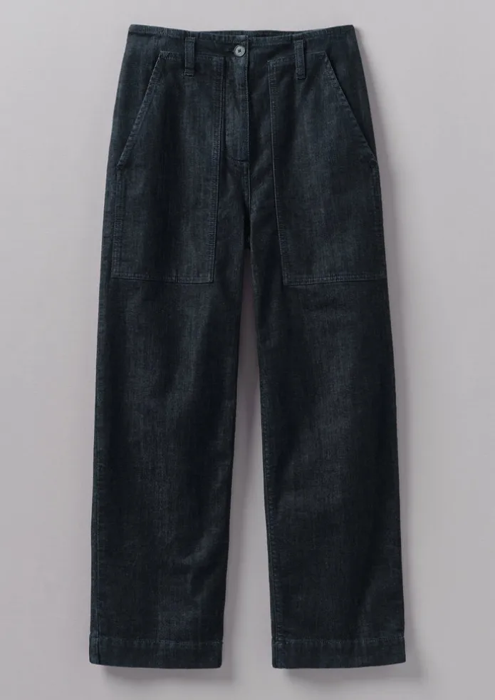 Indigo Denim Workwear Trousers
