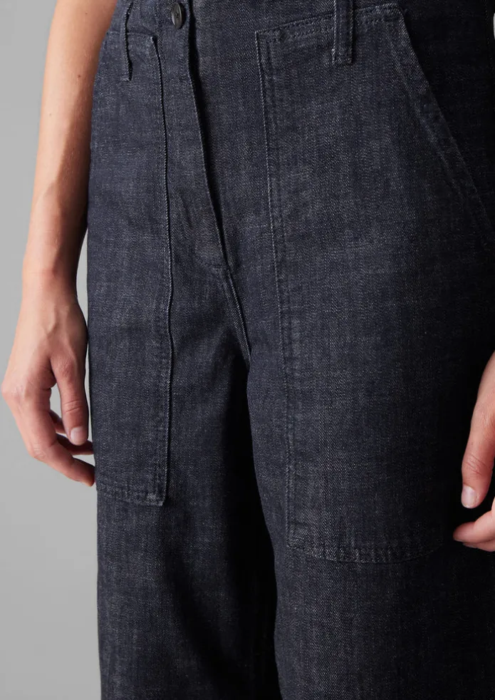 Indigo Denim Workwear Trousers