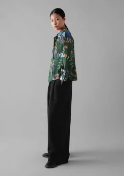 Isobel Harvey Birds Print Baya Shirt