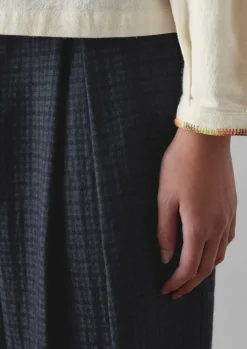 Jude Check Wool Trousers