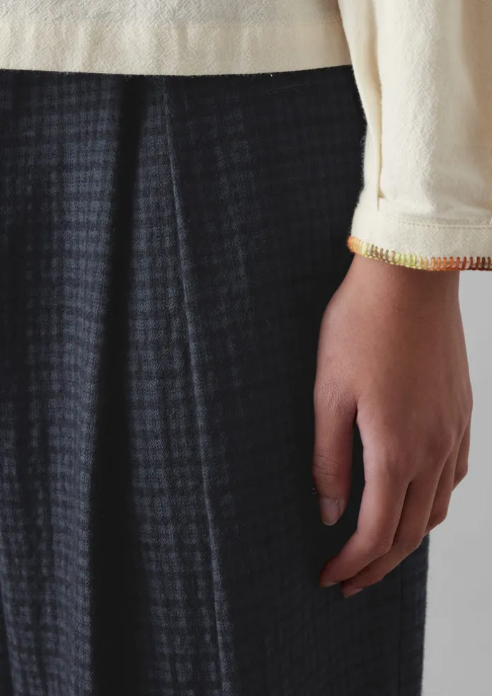 Jude Check Wool Trousers