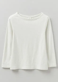 Lia Garment Dyed Boat Neck Tee