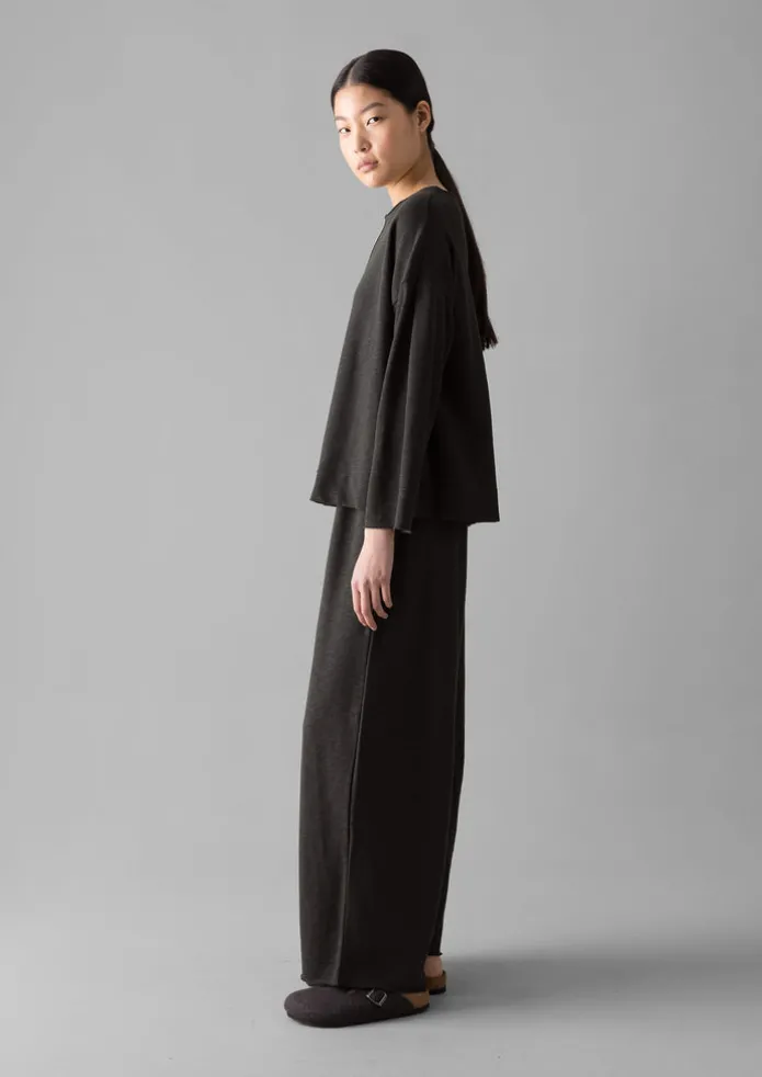 Loopback Jersey Sweater