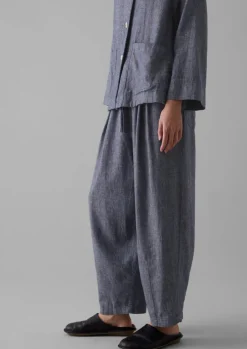 Minako Cotton Linen Twill Trousers