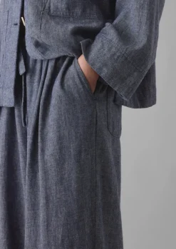 Minako Cotton Linen Twill Trousers