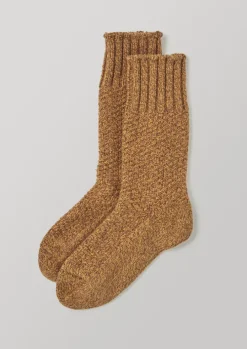 Nishiguchi Kutsushita Textured Boot Socks