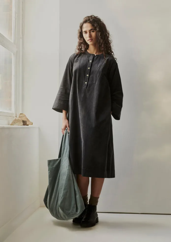 Organic Cord Tunic Dress