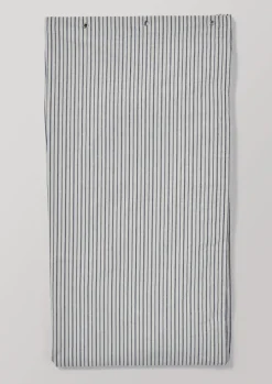 Organic Cotton Pyjama Stripe Shower Curtain