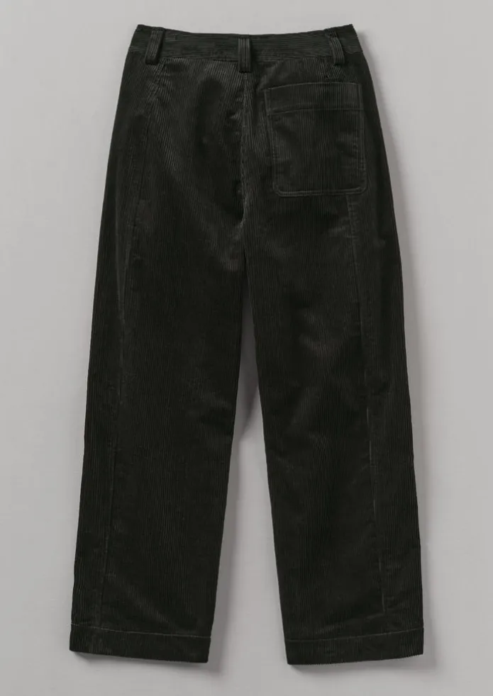 Panelled Organic Cord Trousers
