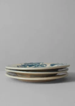 Poterie Barbotine Marbled Plate