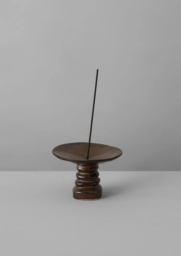 PPP Lab Hand Pinched Stoneware Incense Holder